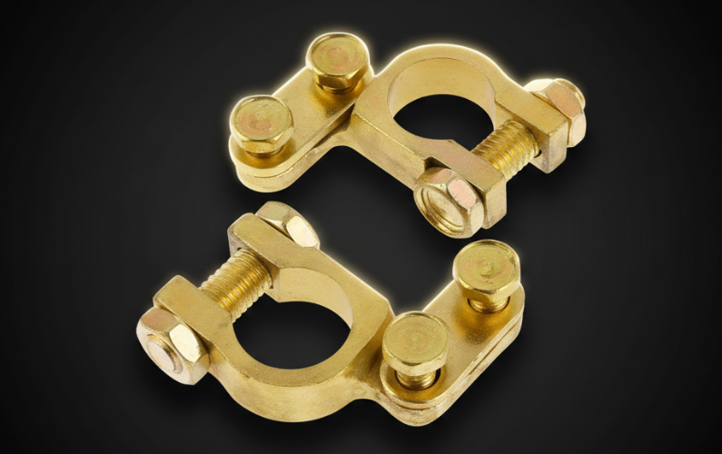 Brass Battery Terminal Clamp