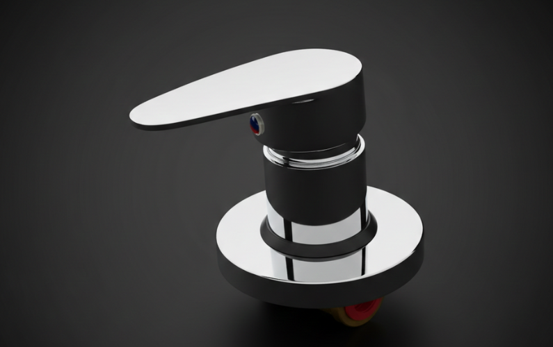 Brass Single Lever Faucet Handle