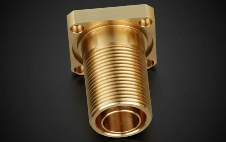 Brass Male Threaded Flange Adapter