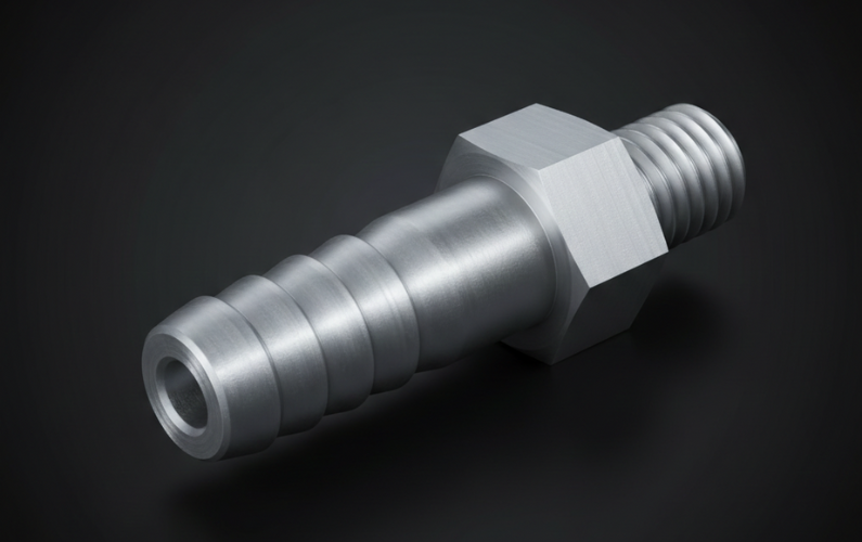 Brass Hose Barb x Male Thread Adapter