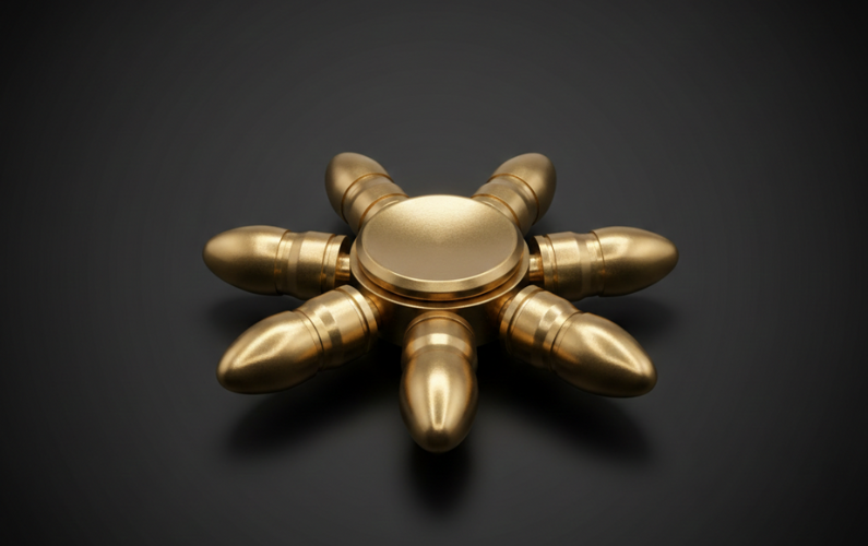 Custom Brass Star Handle / Decorative Knob