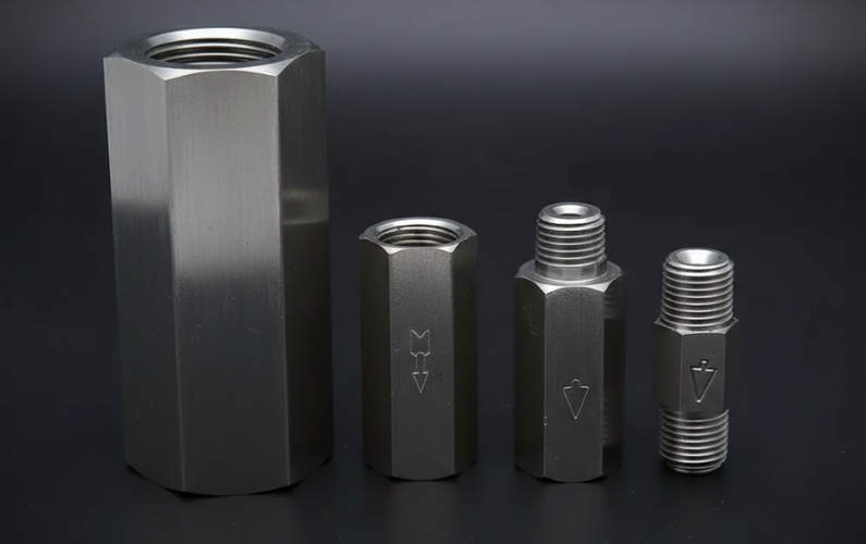 Brass Hex Coupling & Nipple Adapter Set