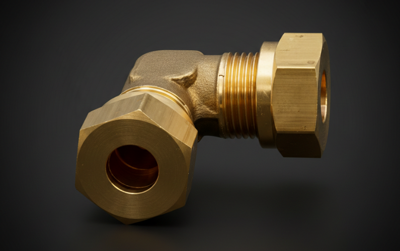 Brass 90 Degree Elbow Fitting